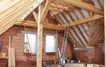 Hethe attic trusses